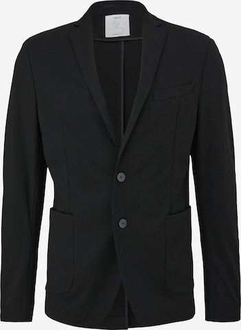 s.Oliver BLACK LABEL Slim Fit Sakko in Schwarz: predná strana