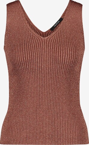 TAIFUN Knitted Top in Bronze: front