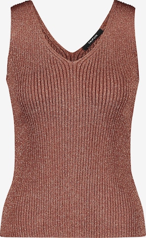 TAIFUN Knitted Top in Bronze: front