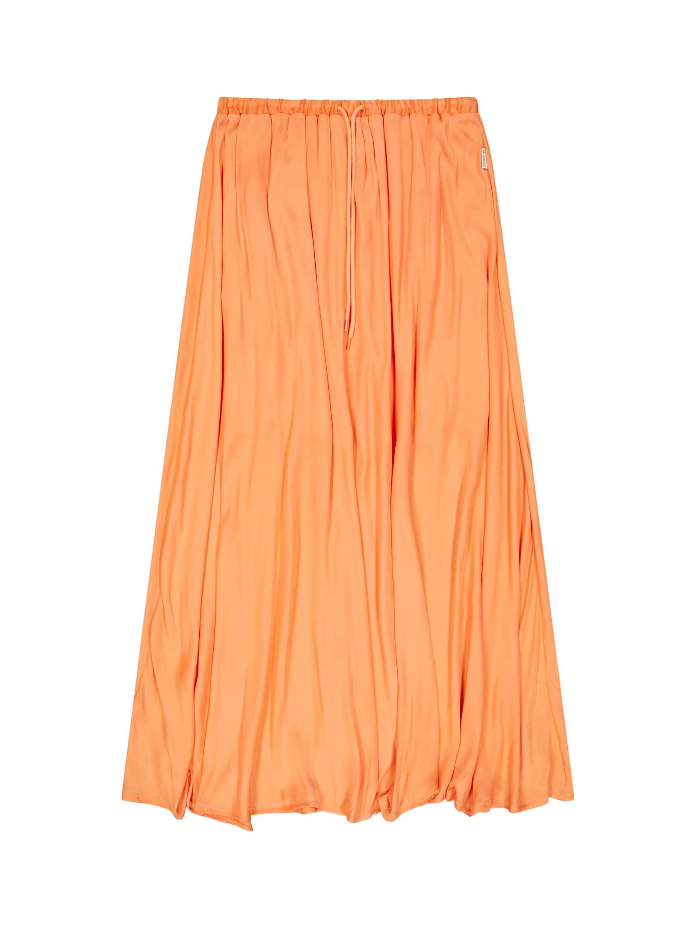 Jupe 'EZIA' Le Temps Des Cerises en orange : devant
