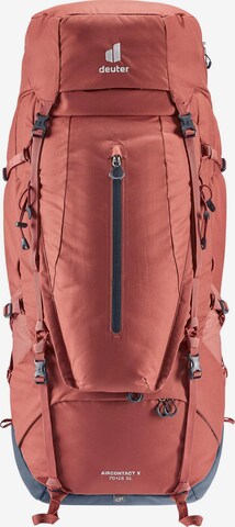 DEUTER Sportrucksack 'Aircontact X 70+15 SL' in Braun: predná strana