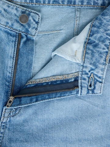 Barrel Jean TWO SOON en bleu