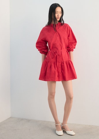 MANGO Dress 'Domino' in Red