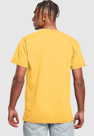 Merchcode Shirt 'Valentines Day - Love is in the Air' in Yellow