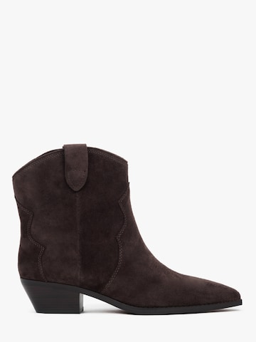 Estro Ankle Boots '1079-1'‌‌‌‌‌‌‌ in Braun: Vorderseite