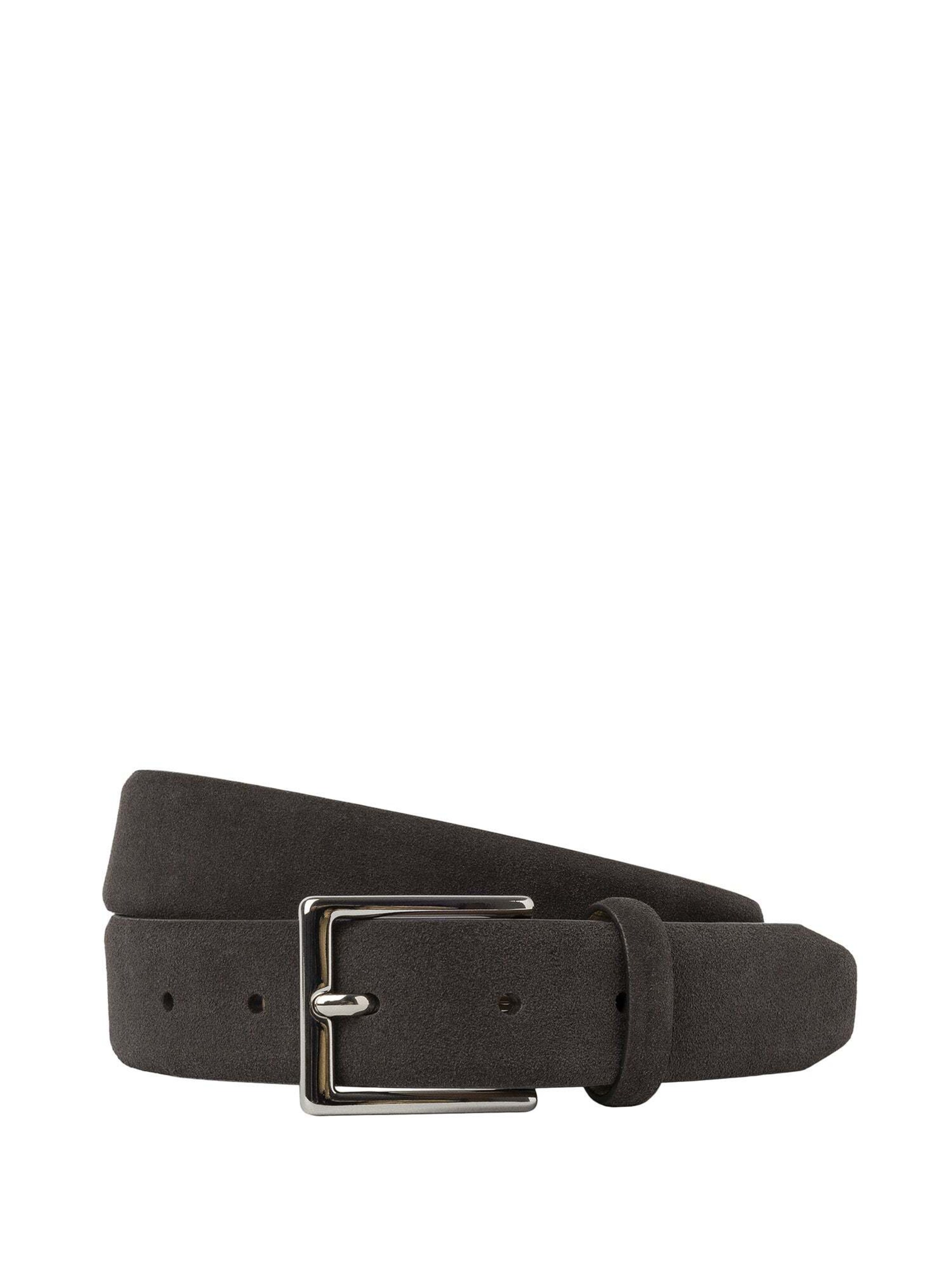 Hackett London Ceinture en chocolat, Vue avec produit