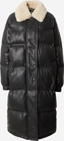 STAND STUDIO Winter coat in Black: front