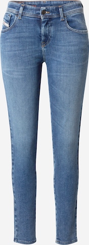 DIESEL Slimfit Jeans 'SLANDY' in Blauw: voorkant