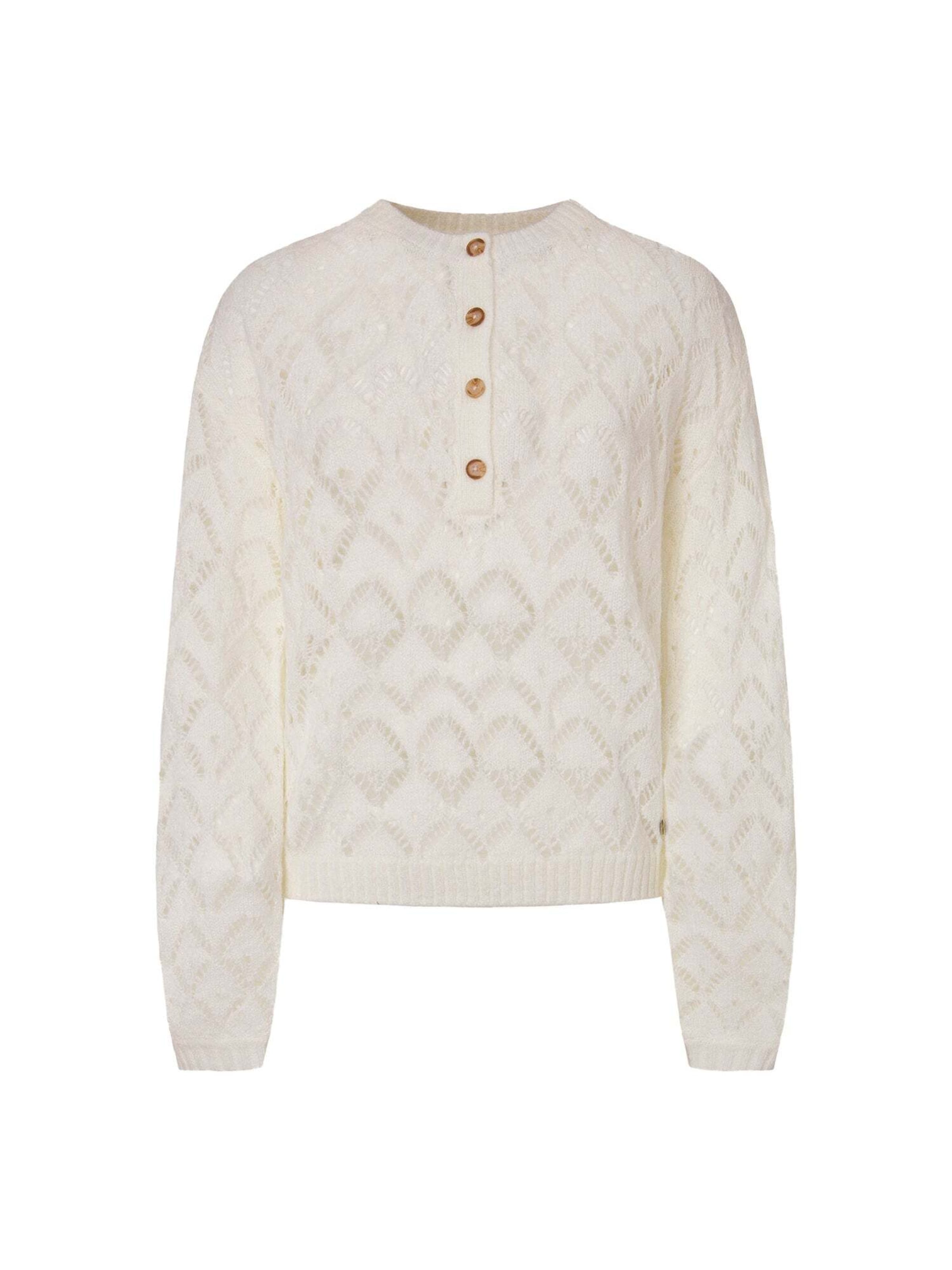 Pepe Jeans Pullover in Weiß: Vorderseite