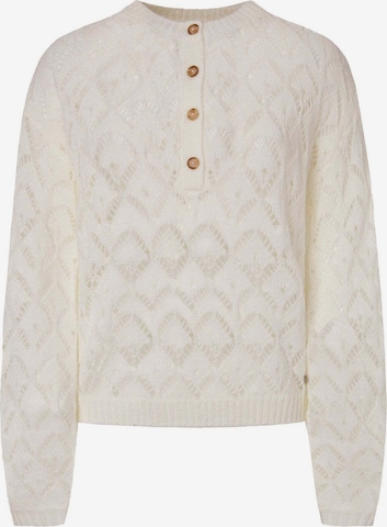 Pepe Jeans Pullover in Weiß: Vorderseite