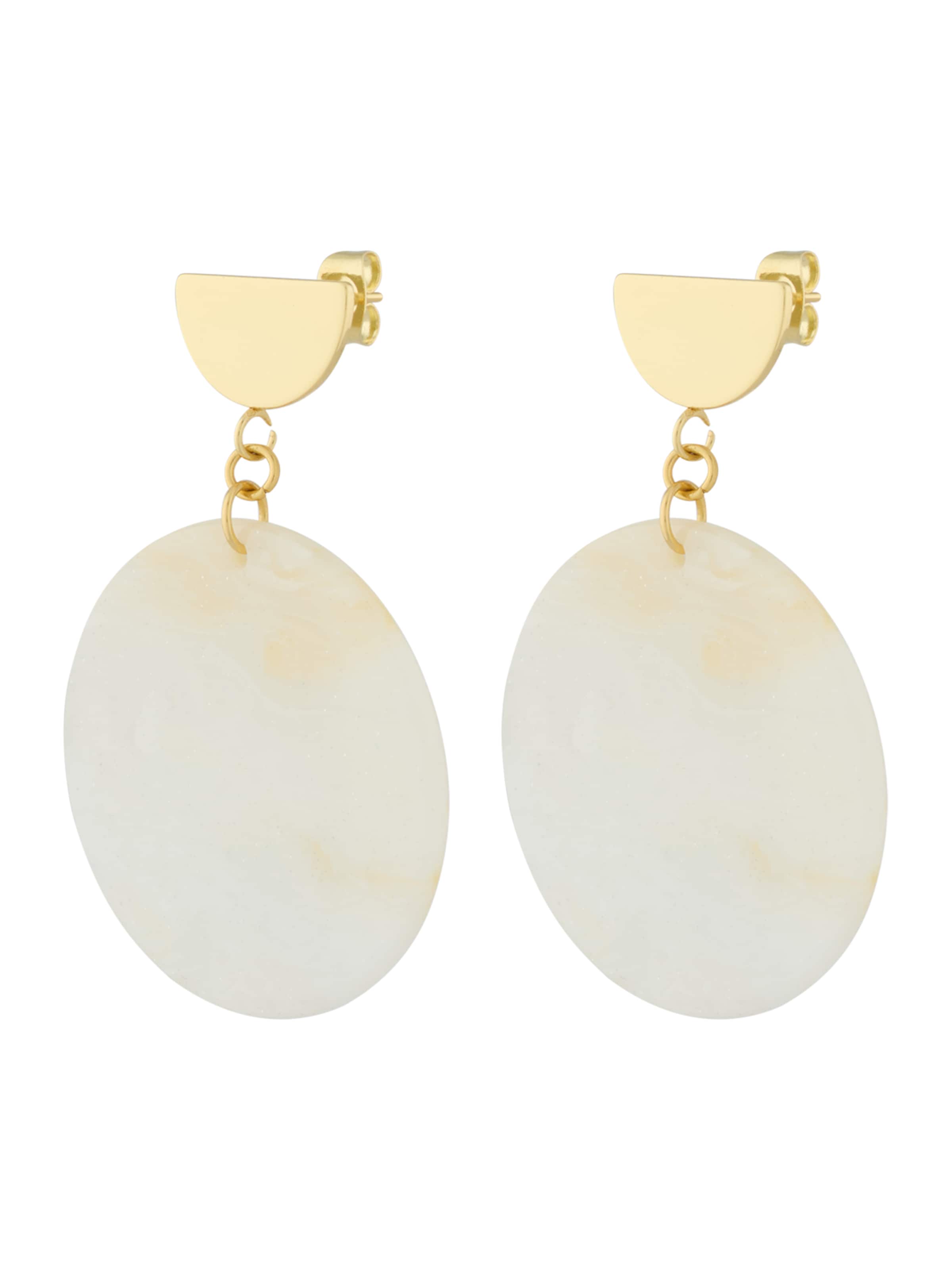 Fräulein Wunder Earrings in Gold: front