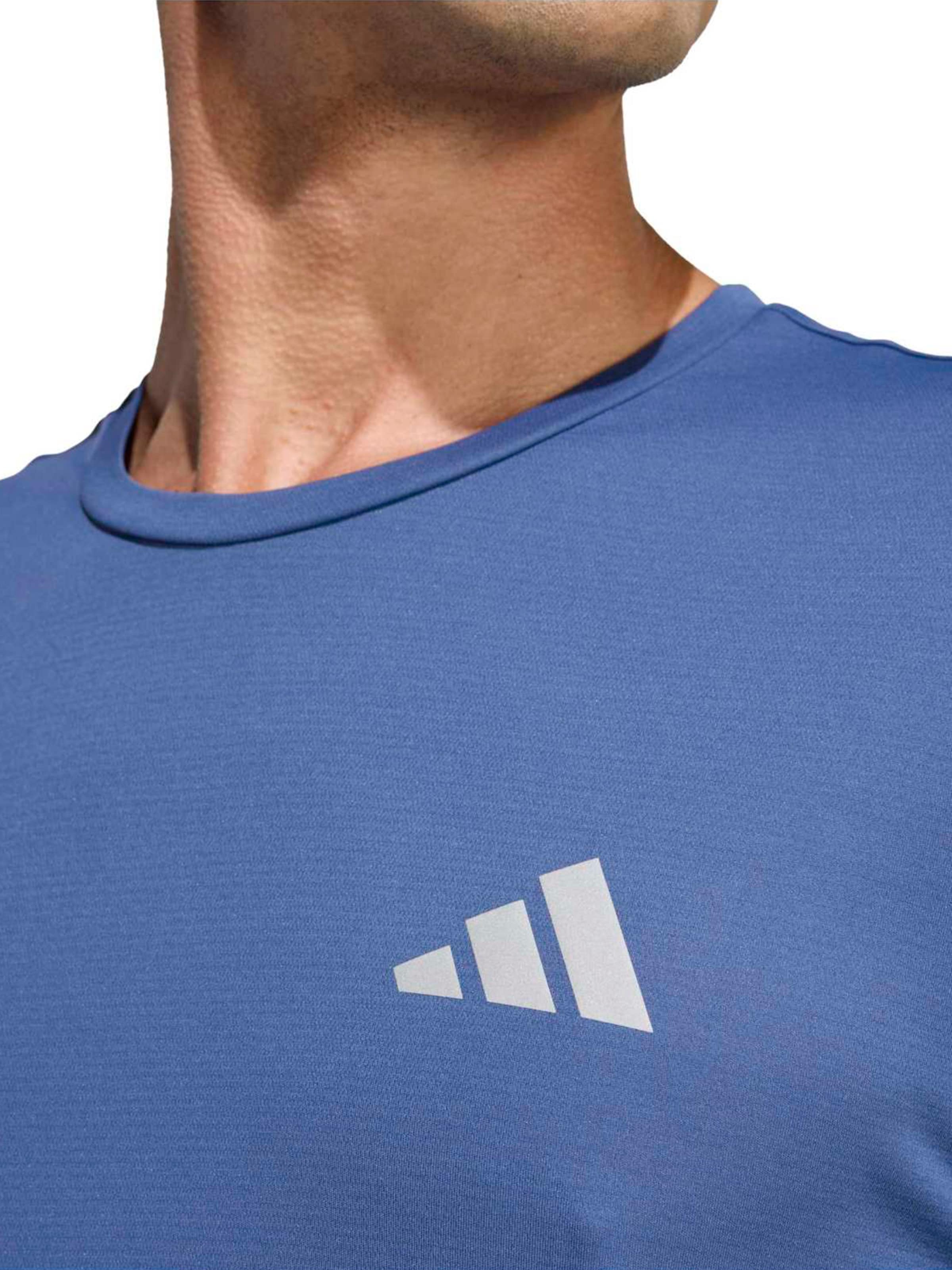 zils ADIDAS PERFORMANCE Sporta krekls 'Ess'