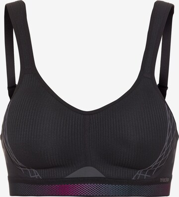 TRIUMPH Bustier Sport-BH in Schwarz: predná strana