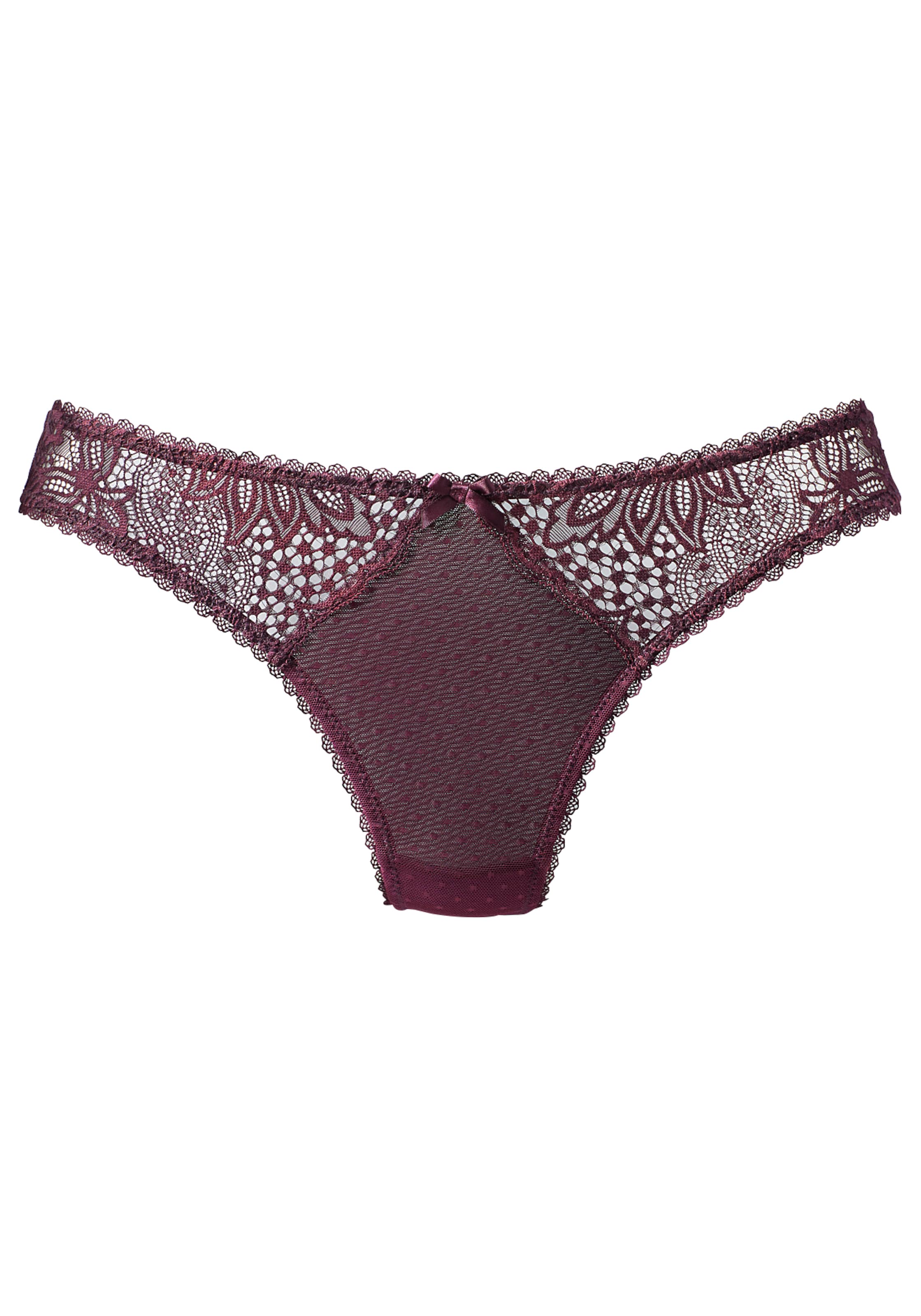 VIVANCE Стринг в лилав: отпред