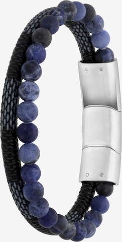 Lucardi Armband 'Suit & Tie' in Zwart: voorkant