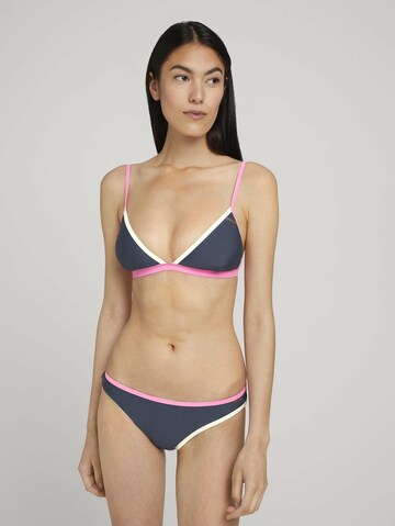 Triangle Hauts de bikini 'Premila' TOM TAILOR en bleu