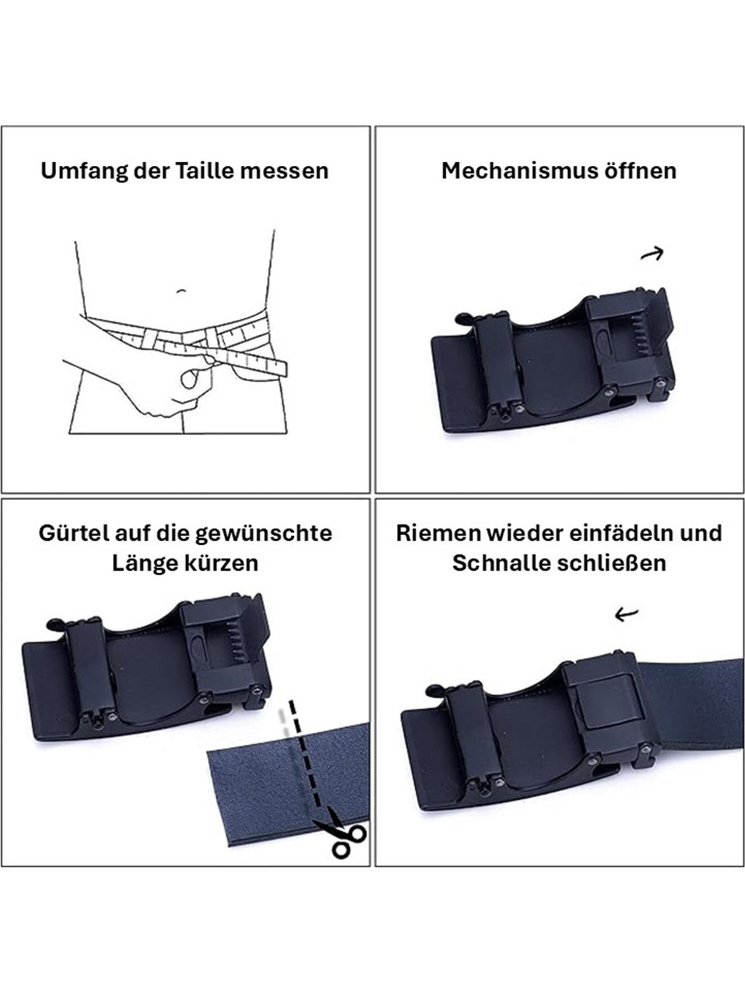 Trusador Belt 'Ferrara' in Black