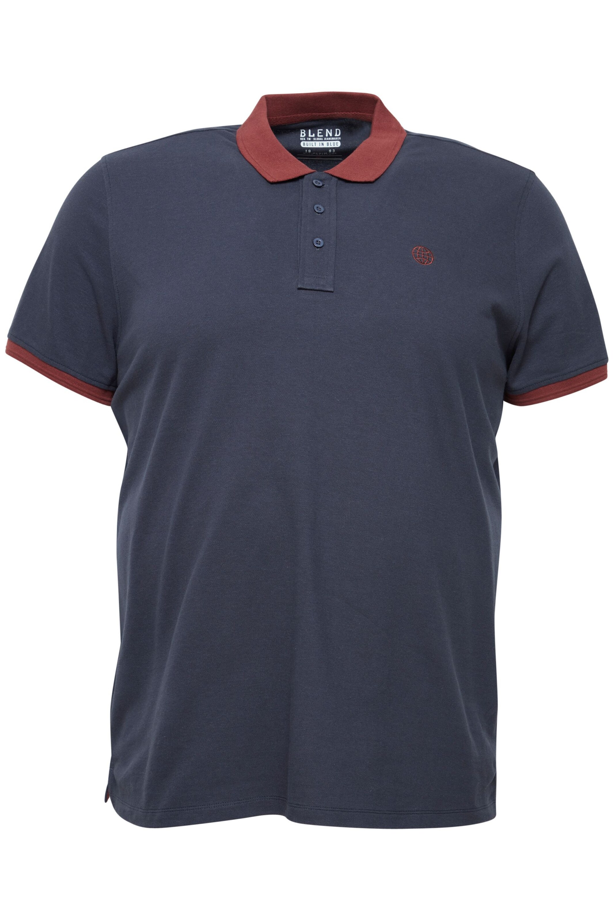 BLEND Shirt 'Ralf' in Blauw: voorkant