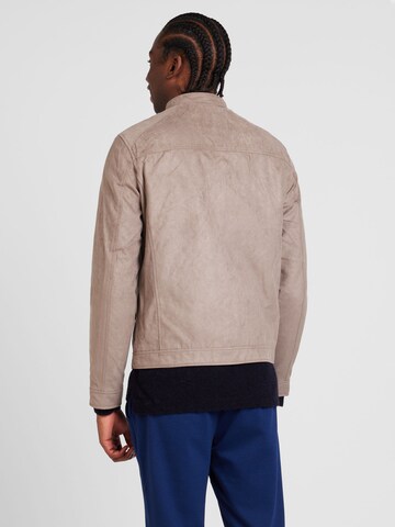 JACK & JONES Between-season jacket 'JJEDylan' in Beige