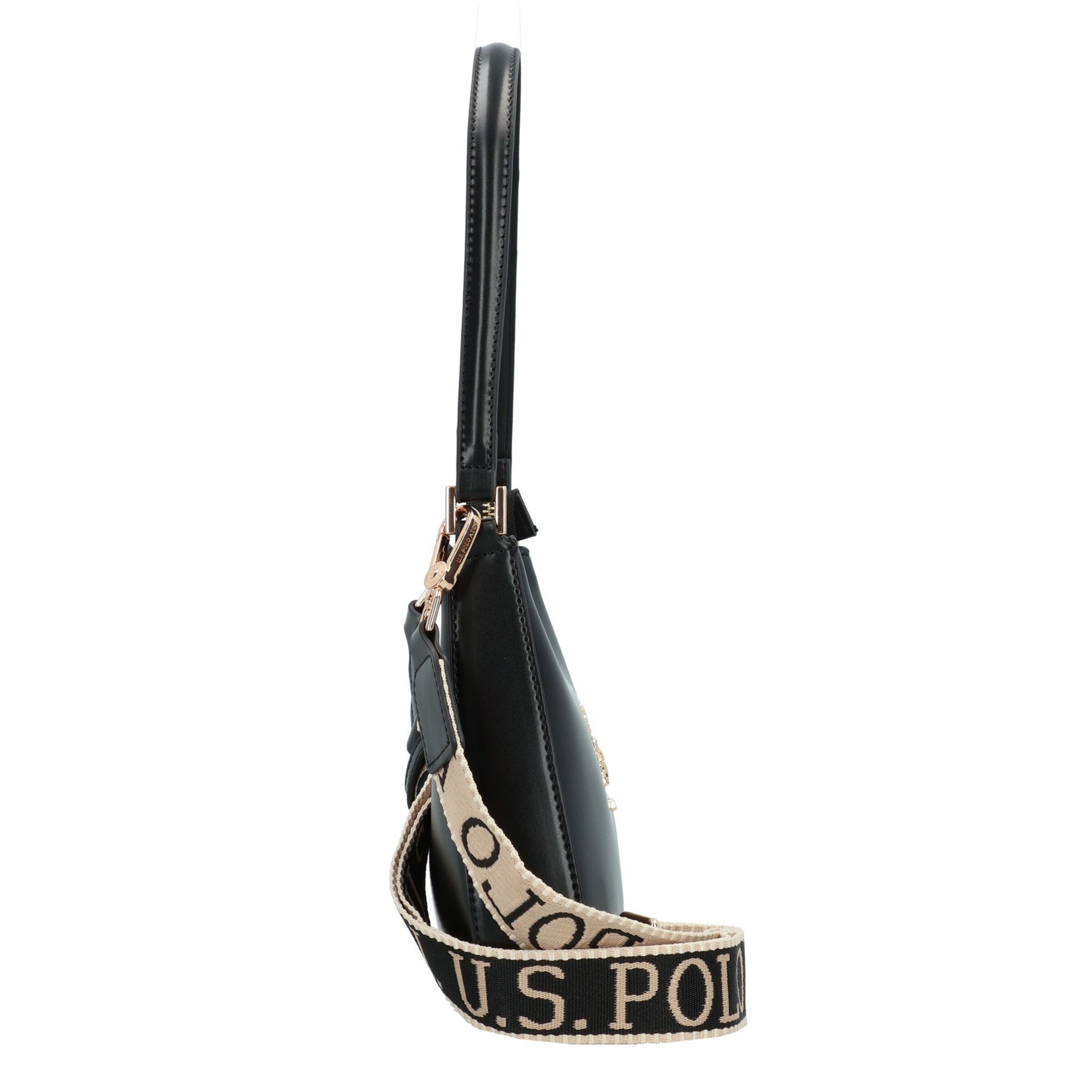 U.S. POLO ASSN. Schoudertas 'Heat' in Zwart