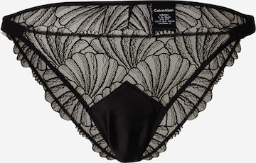 Slip Calvin Klein Underwear en noir : devant