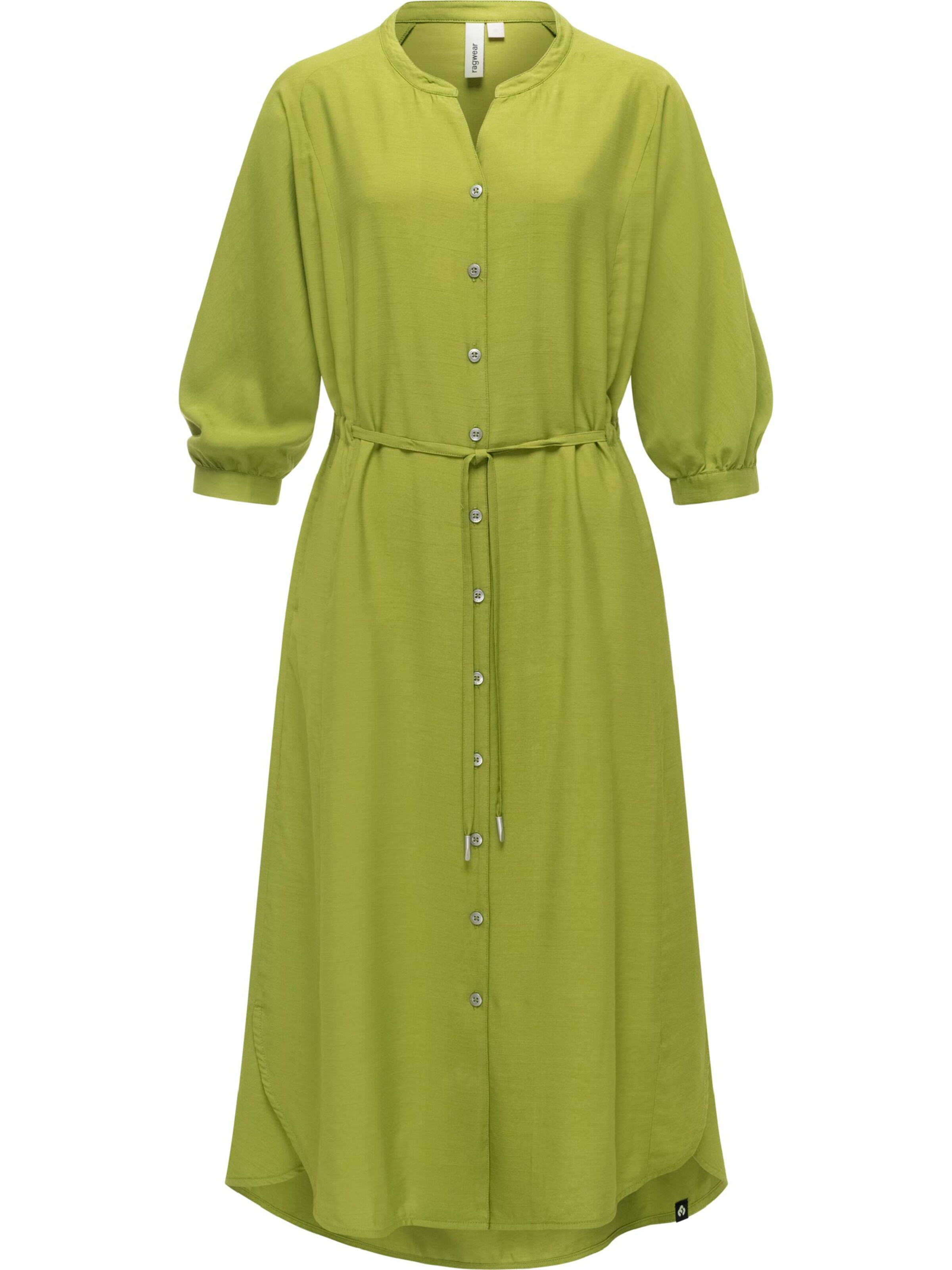 Ragwear Shirt dress 'Trea' in Green: front