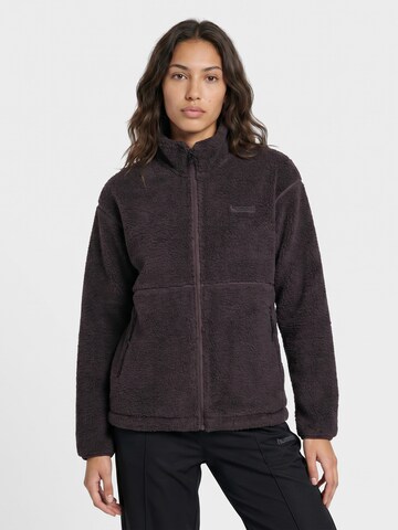 Hummel Sportjas in Bruin: voorkant