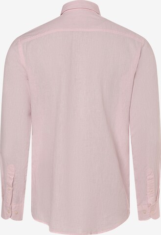 Coupe regular Chemise Nils Sundström en rose