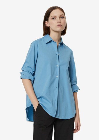 Marc O'Polo Blouse in Blauw: voorkant