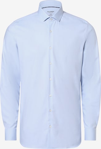 OLYMP Slim fit Button Up Shirt in Blue: front