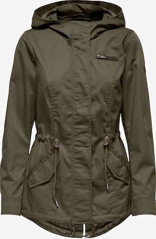 žalia ONLY Demisezoninė parka 'ONLLORCA': priekis