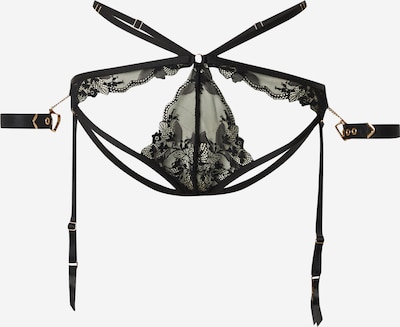 Liemenėlė atvirais kaušeliais 'Nadia' iš Hunkemöller, spalva – juoda, Prekių apžvalga