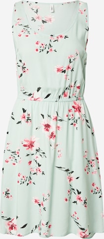 Robe 'ONLNOVA' ONLY en vert : devant