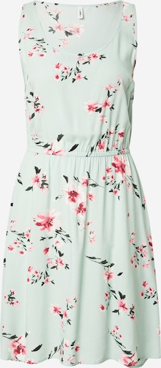 ONLY Haljina 'ONLNOVA' u pastelno zelena / roza / tamno roza, Pregled proizvoda