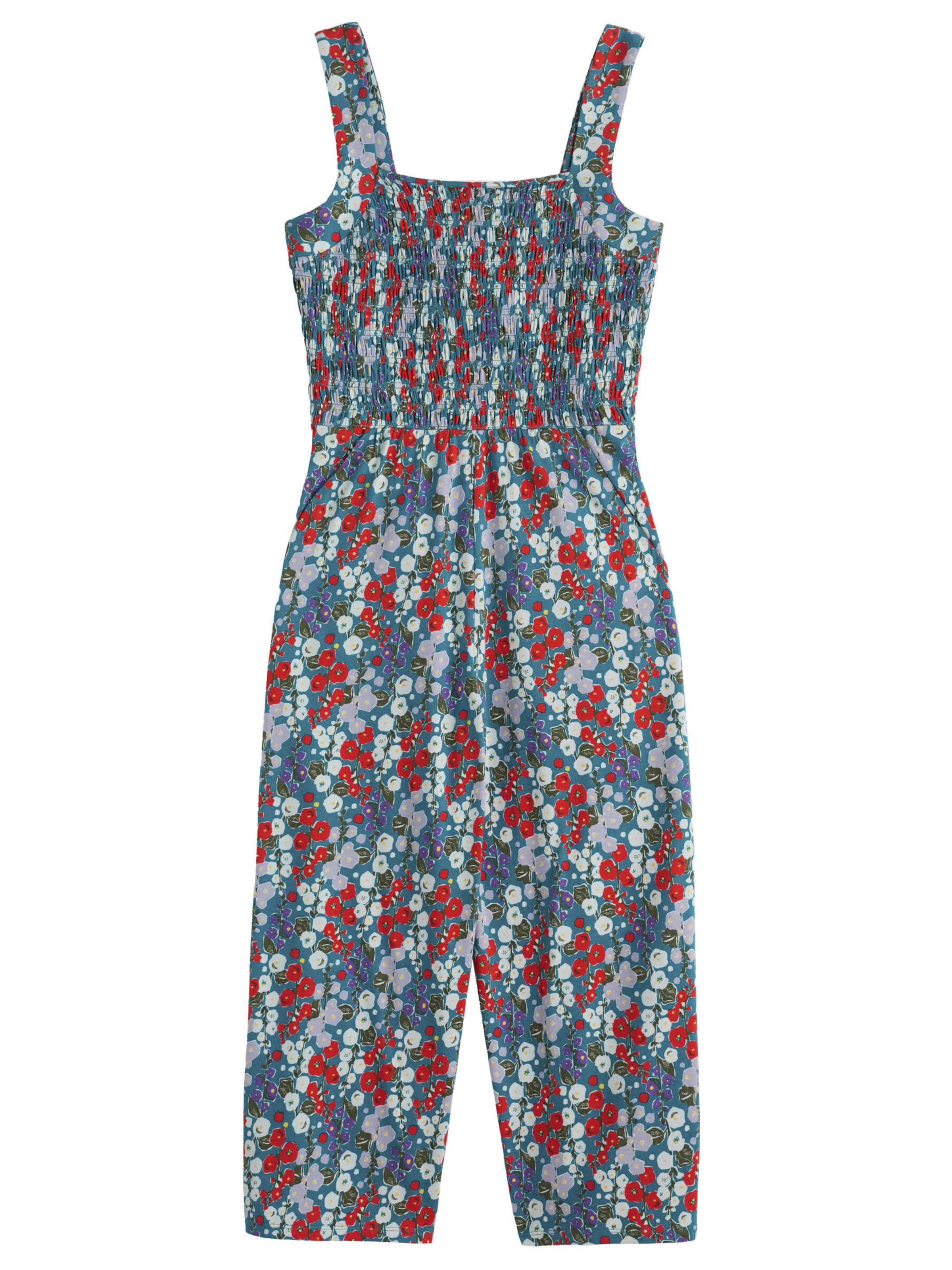 Seasalt Cornwall Normální Overal 'Waxwing' – modrá: přední strana