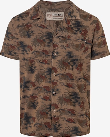 TIMEZONE Shirt 'Jersey' in Green: front