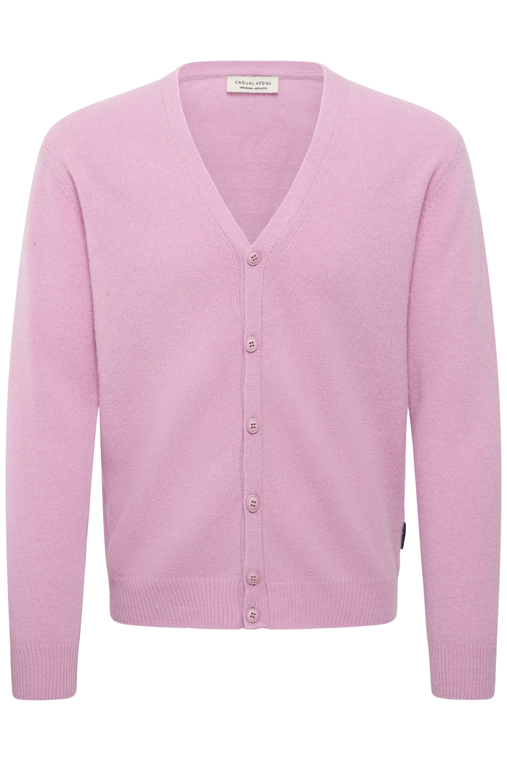 Casual Friday Cardigan 'CFKarl' i lilla: forside