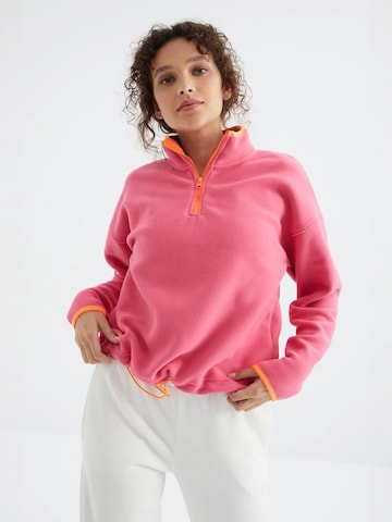 Tommy Life - Sweatshirt em rosa