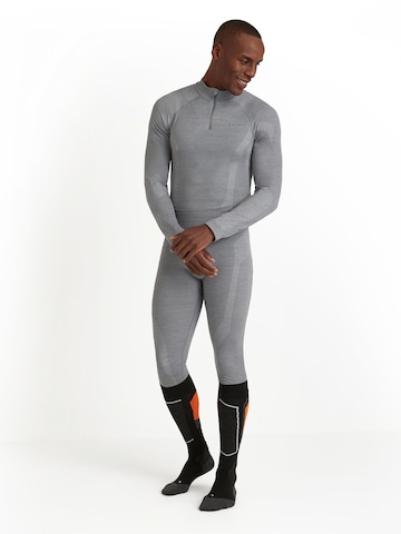 FALKE Regular Workout Pants in Grey
