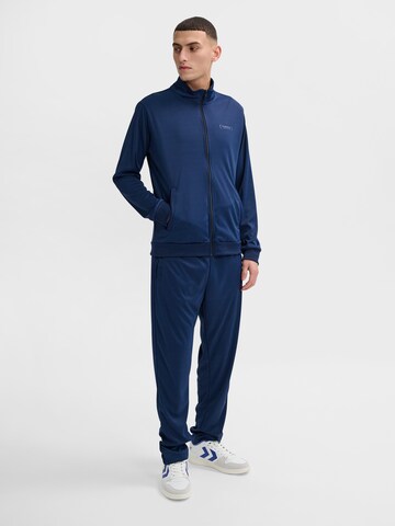 Hummel Trainingspak 'PAOLA POLY' in Blauw: voorkant