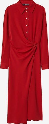 MANGO Shirt Dress 'Wings' in Red: front