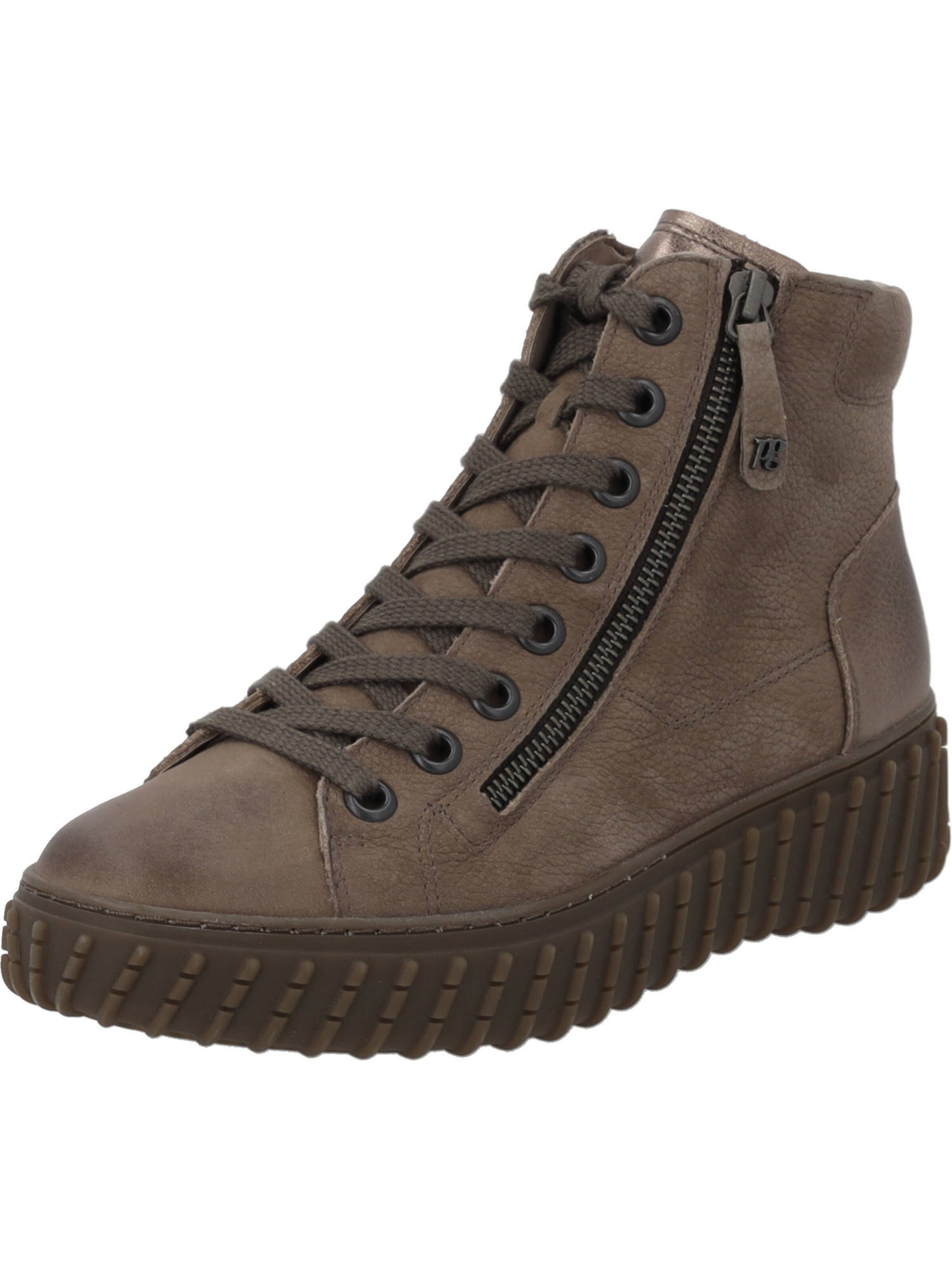 Paul Green Stiefeletten '5446' in Beige: Vorderseite