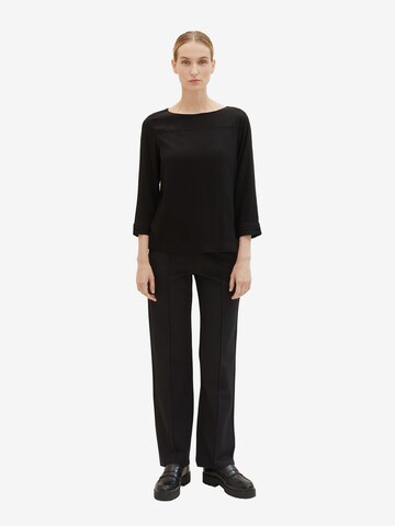 TOM TAILOR Blouse in Black