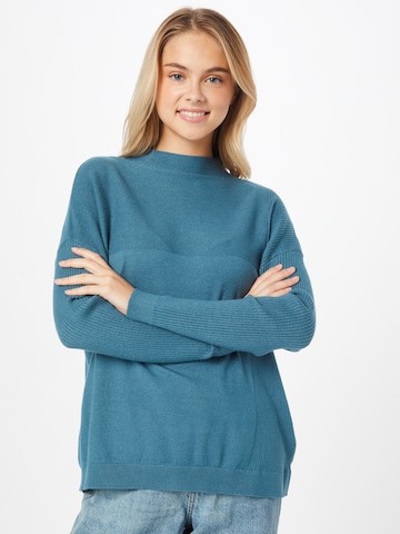 Fransa Sweater 'CEMELANGE' in Blue: front