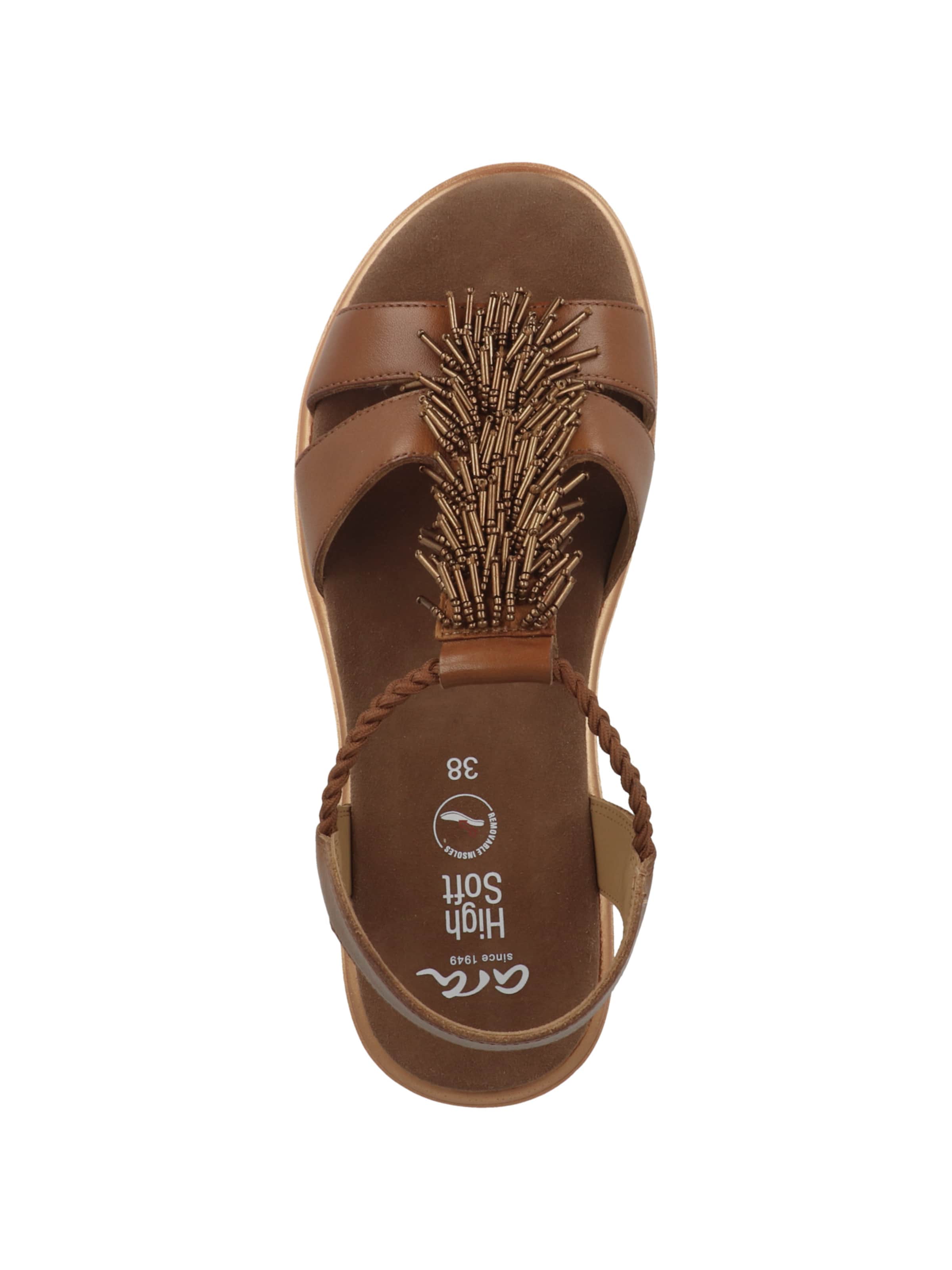ARA Sandalen met riem in Bruin