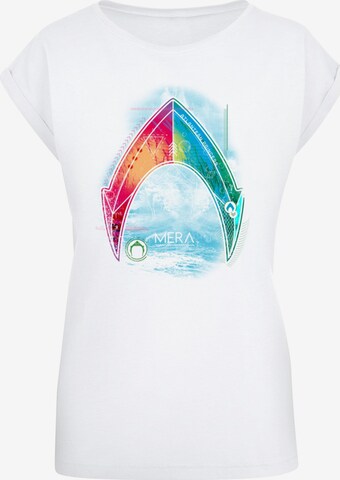 ABSOLUTE CULT Shirt 'Aquaman - Mera' in White: front