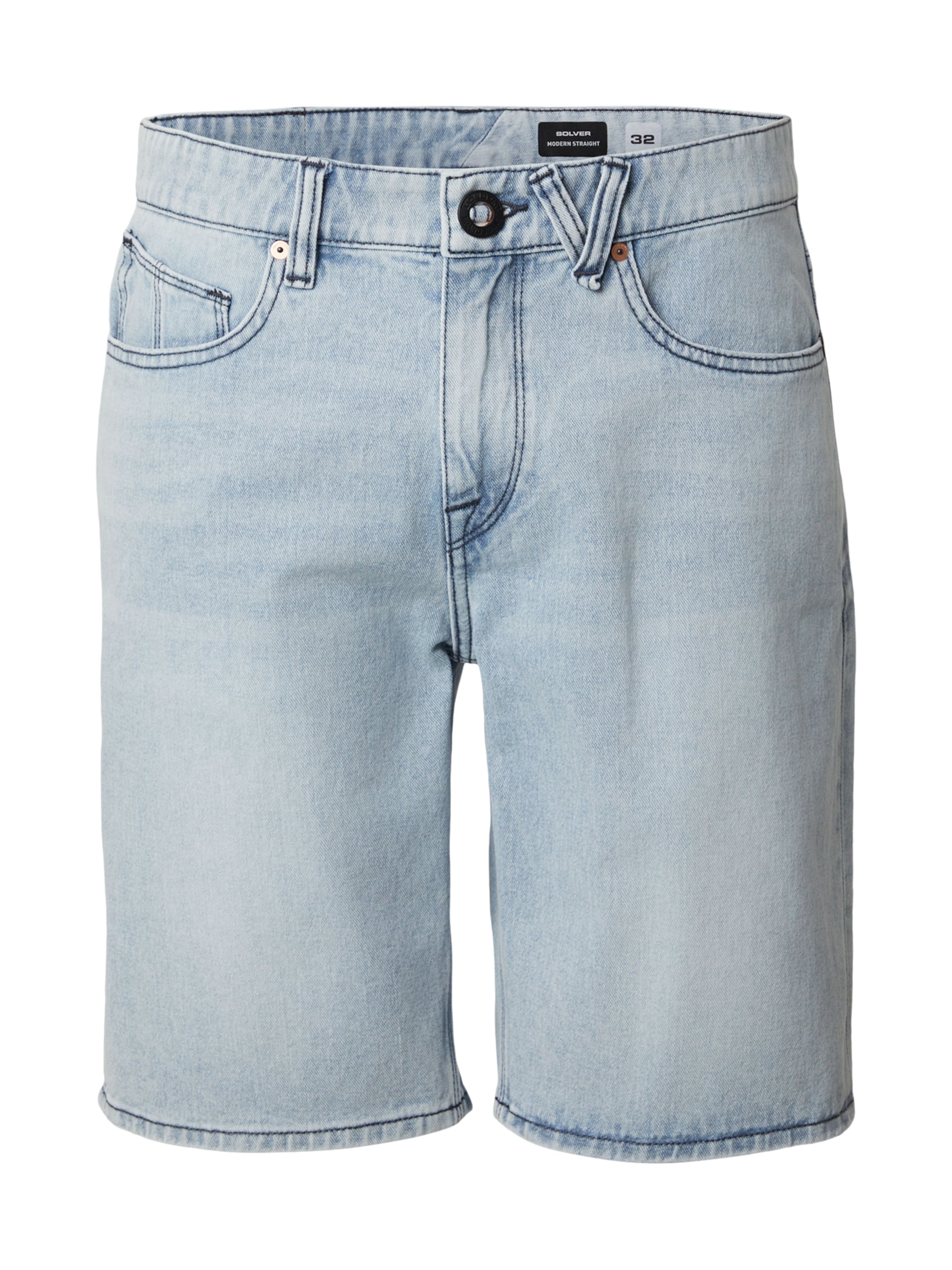 Volcom - regular Vaquero 'SOLVER' en azul: frente
