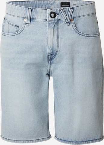 Volcom Regularen Kavbojke 'SOLVER' | modra barva: sprednja stran