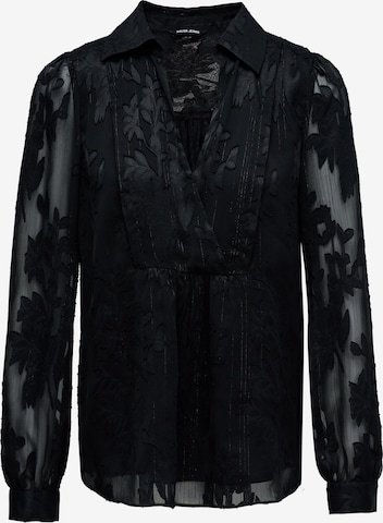 Salsa Jeans Blouse in Zwart: voorkant