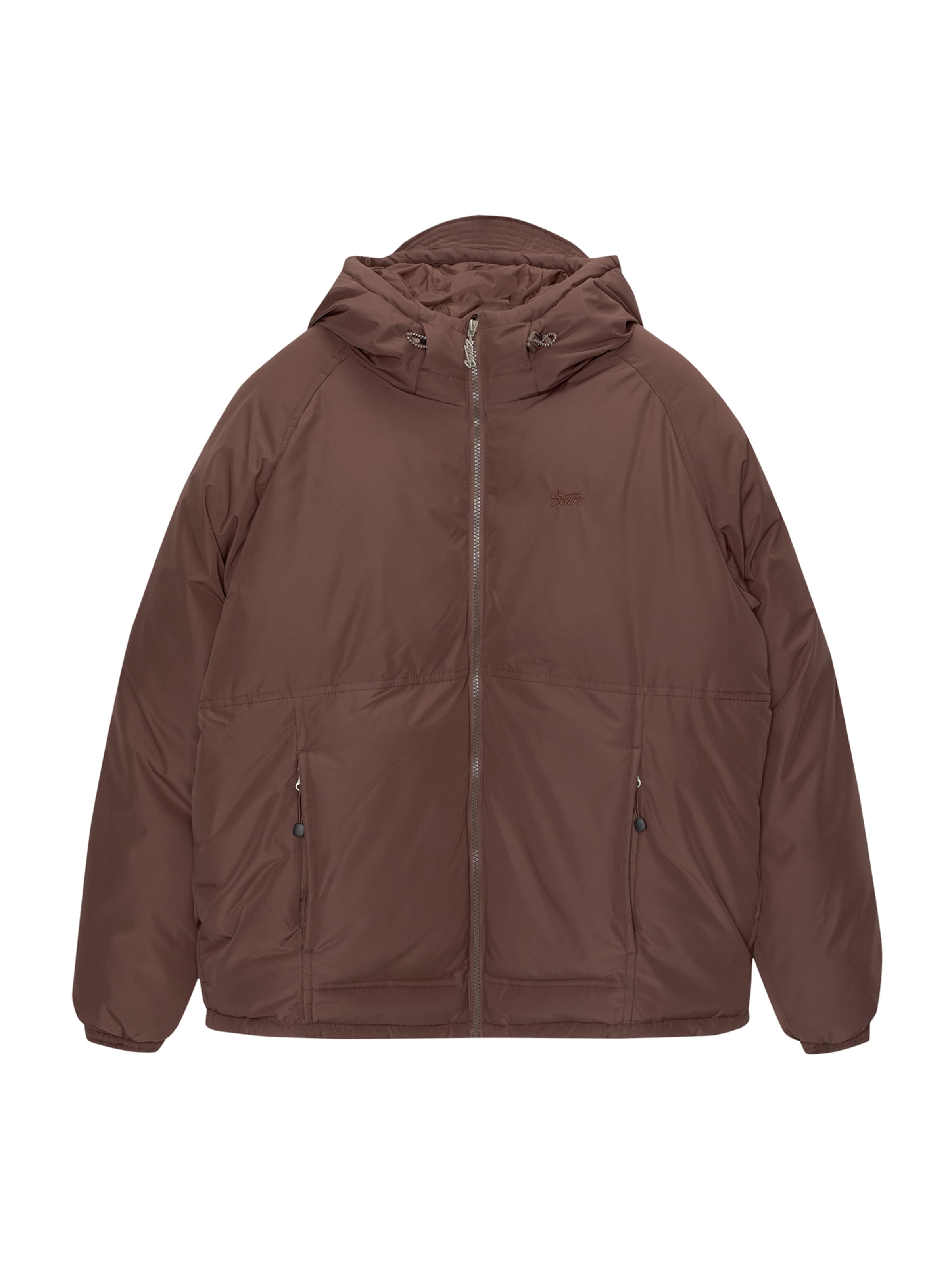 Pull&Bear Jacke in Braun: Vorderseite